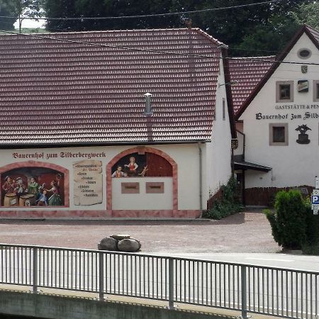 Restaurant & Pension "Bauernhof Zum Silberbergwerk" Limabach - Oberfrohna Esterno foto